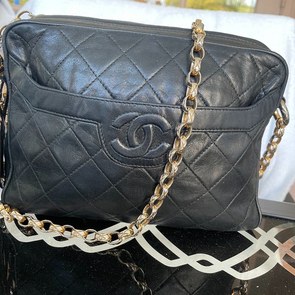CHANEL Bags Chanel Vintage Front Pocket Camera Bag Poshmark